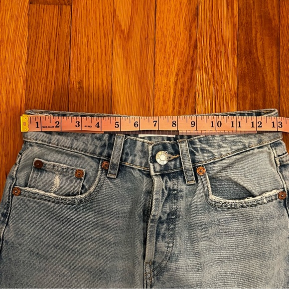 Zara straight leg distressed jeans - Picture 9 of 12